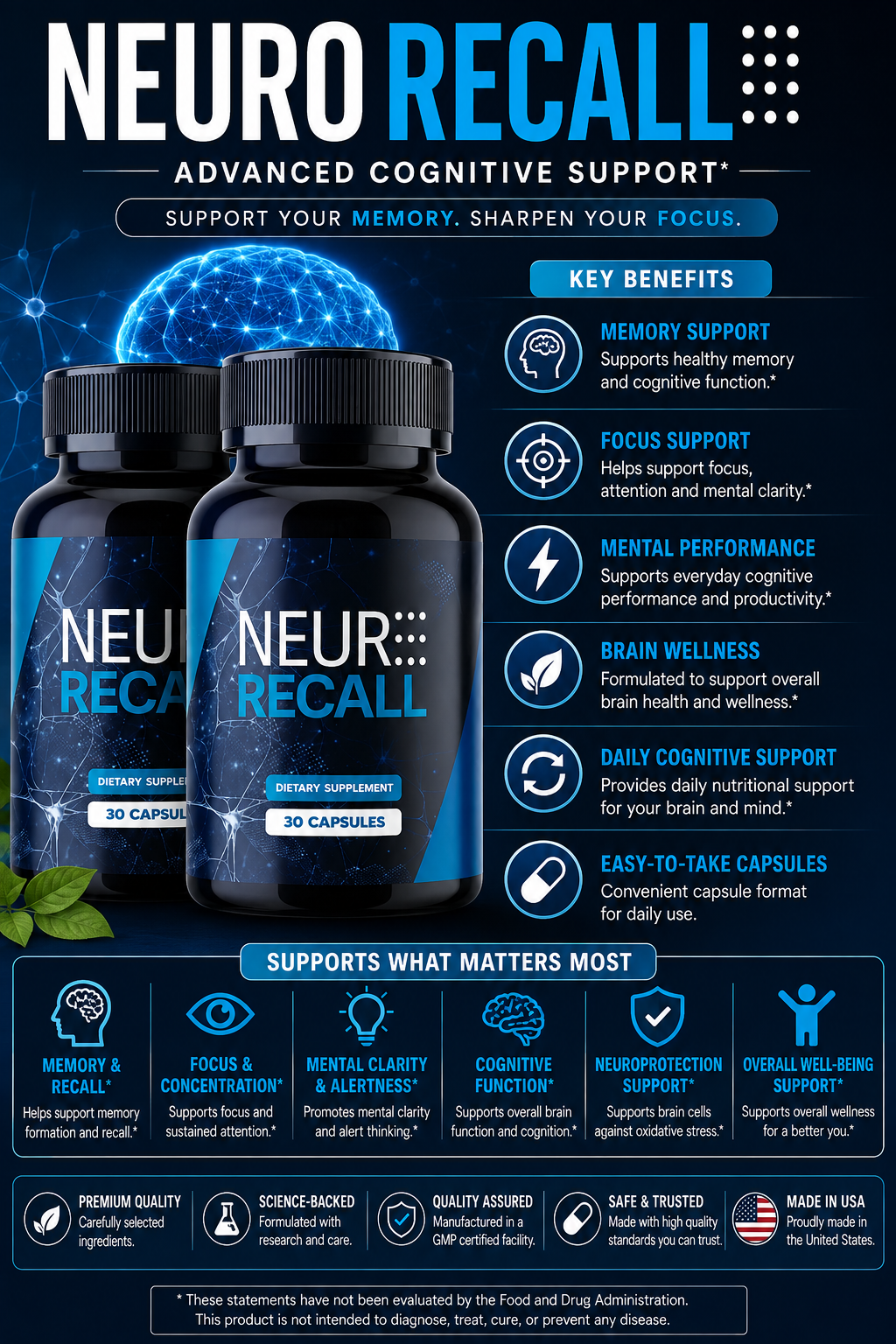 NeuroRecall Benefits